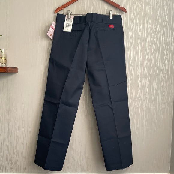 Dickies 774 Women’s Work Pants Navy Blue Size 10 Petite NEW - Picture 7 of 9